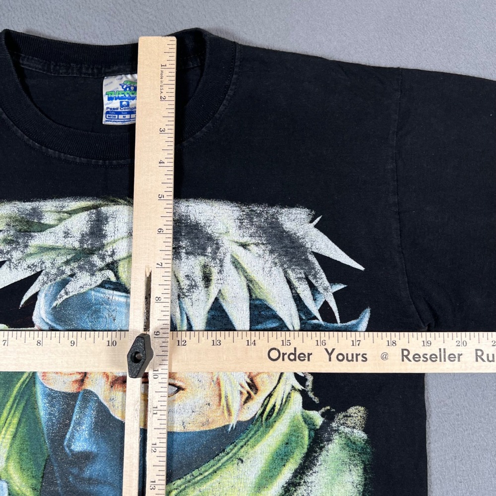 Kakashi‎ Naruto Anime T Shirt Mens M Black Manga Graphic Tee Mexico Boot Thessh - Picture 6 of 8